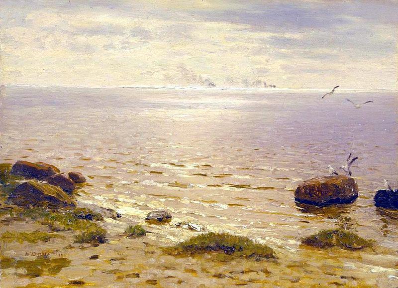Nikolay Nikanorovich Dubovskoy Seascape oil painting picture